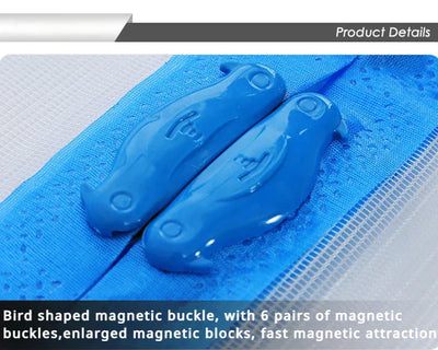 Summer Magnetic Mesh Net Door Curtain-Automatic Closing and Anti Mosquit-Quick and Easy to Install magnetic screen door mesh