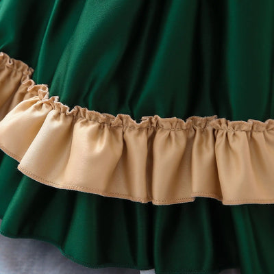 Chirstmas Costume Kids Christening Princess Lolita Vestidos For Toddler Birthday Party Children Baptism Baby Girl Clothes