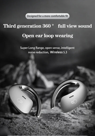 Wireless Earbuds, Bluetooth 5.3 Earbuds Stereo Bass, in-Ear Noise Cancelling Mic, Earphones IP7 Waterproof Sports, 40H Playback.
