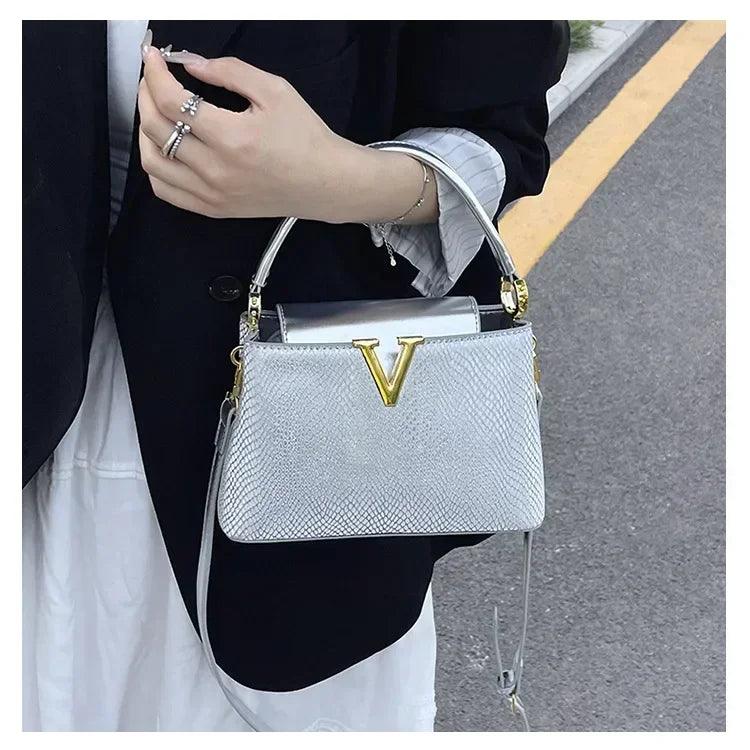 2025 new high-sense women’s designer handbag - feminine versatile large capacity for work & crossbody