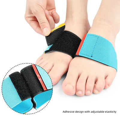 Elastic Gymnastics Sticky Toes Sticky Feet Together Adjustable Gymnastics Tumbling Trainer Foot Alignment Ankle Straps