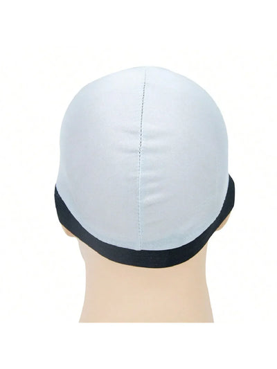Dome Wave Cap Silk Bonnet Satin Elastic Breathable Turban Hat Hair Headwear Bonnets Hats Fedoras Beanie For Adult