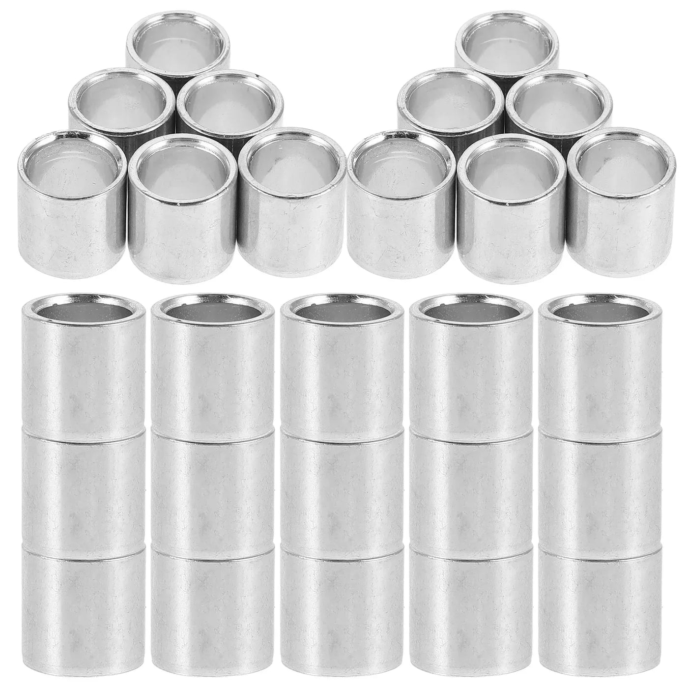 50 Pcs Roller Skate Accessories Skateboard Skating Bearing Tool Bearings Skateboarding Galvanized Iron Metal Scooter