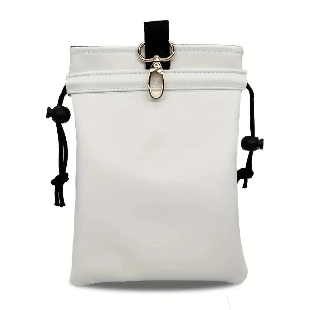 Golf course golf balls and serving upright bags with drawstrings for women