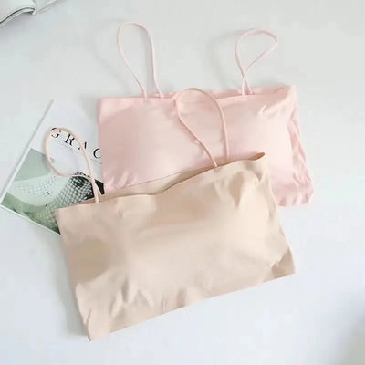 Women’s Padded Wireless Spaghetti Straps Bra