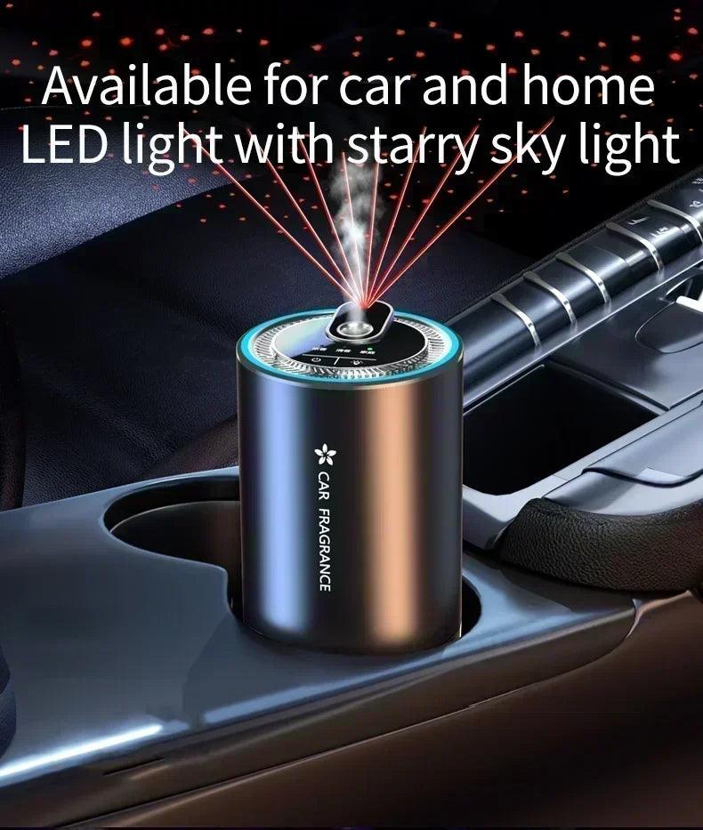 Car perfume air freshener essential oil fragrance diffuser smell distributor usb rechargeable aromatherapy scent