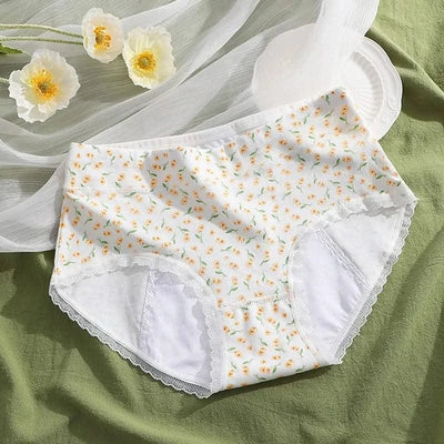 New Physiological Period Leak Proof Menstrual Panties Breathable Absorb a Small Amount Women Cotton Cute Lovely Underwear