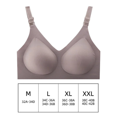 Women's Bras Thin Style Jelly Colour Wireless