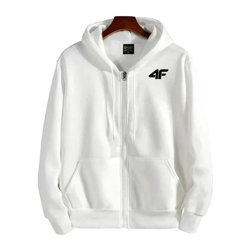 Womens Zipper Cardigan Hooded Sweatshirt Printing Outfits Fashion Hot sale Casual Jogging Top Clothing Lady Versatile Sport Coat