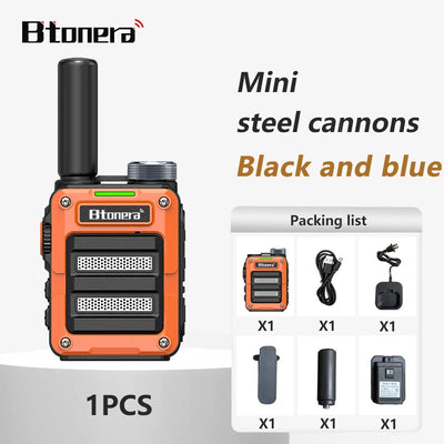 Mini Walkie Talkie BTDX 390 Portable Two Way Radio PMR446 FRS Radio Comunicador Long range Kids Walkie-Talkie for Hotel Business