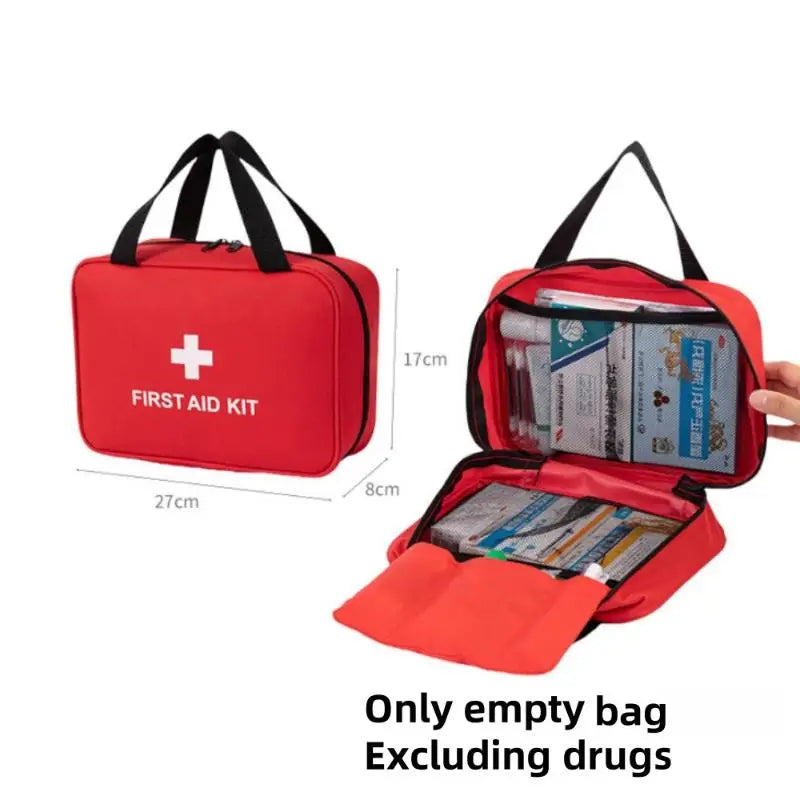 Compact Medical Pouch, Portable First Aid Kit Bag for Emergency, Home and Outdoor Activities