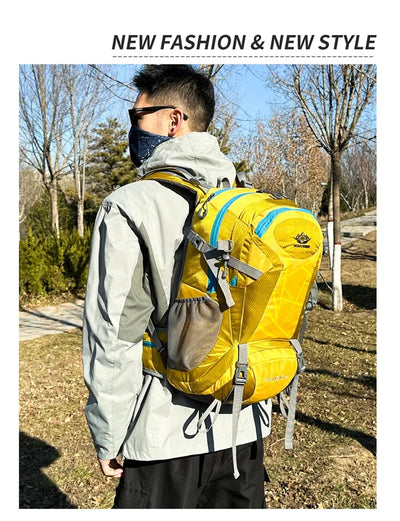 Mountain Backpacks Outdoor Solid Color Camping Bag Travel  Hiking Tactical Bags Breathable Waterproof Nylon Rainy Day Sport bag