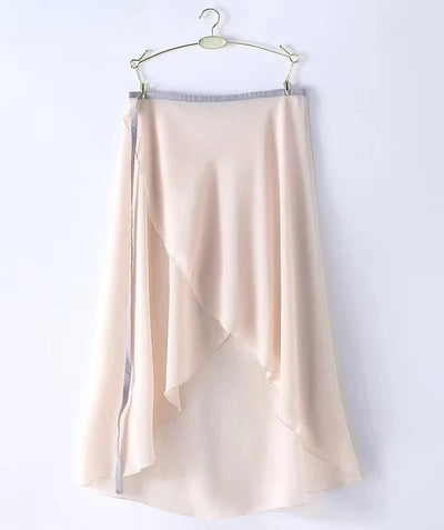 Gymnastics Ballet Wrap skirt girls chiffon skirt Ballet practice skirts national dance wear Teachers dance dress for women
