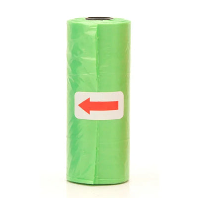 1200pcs Random Color Cartoon Paw Graphic Dog Poop Bags Pet Poop Bags Leak-Proof Dog Waste Bags For Pet Supplies