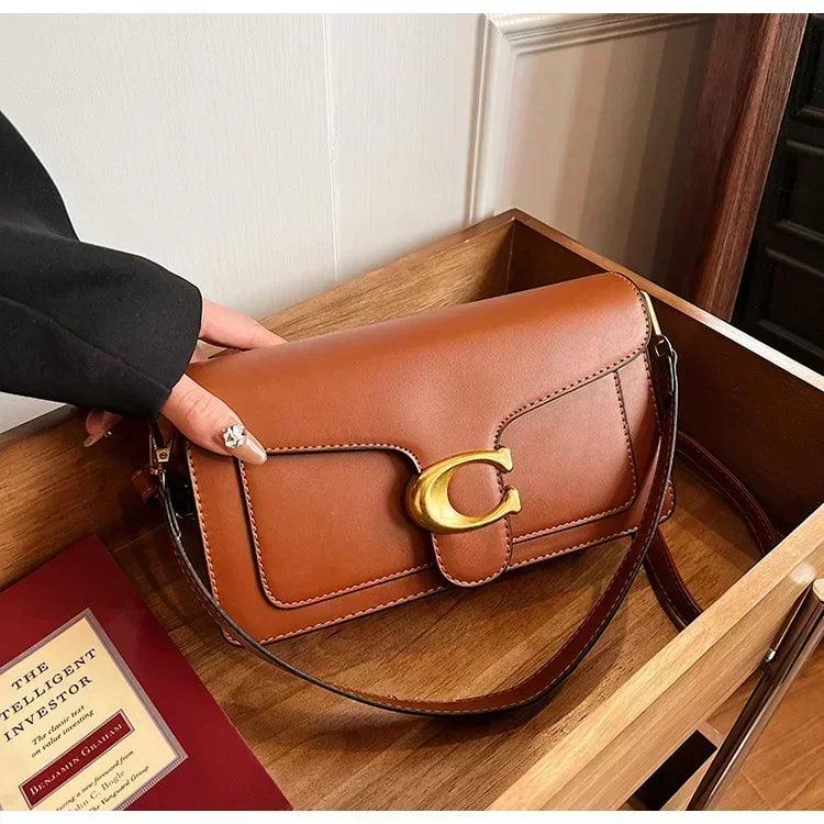 Luxury - grade 2025 women’s exclusive small square shoulder bag - solid - color aesthetic niche - style design& daily