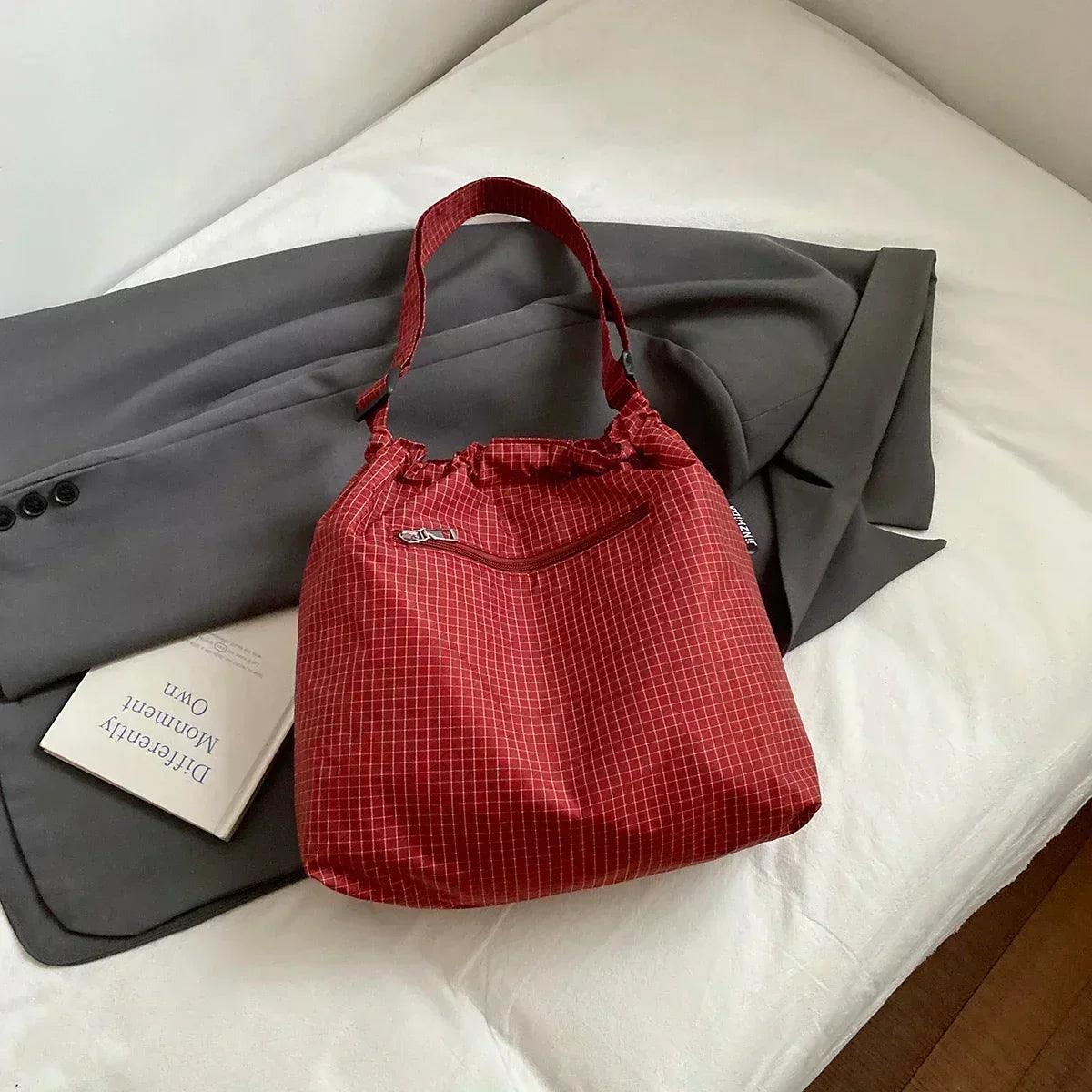 Handbags for women. Leisure big bag female 2025 new fashion cloth shoulder large capacity tote commuter messenger
