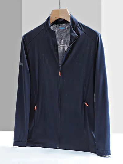 Summer Men's Jackets UV Blocking Skin Coats UPF40+ Sunscreen Outdoor Clothing Sun Protection Thin Windbreakers Big Size 8XL