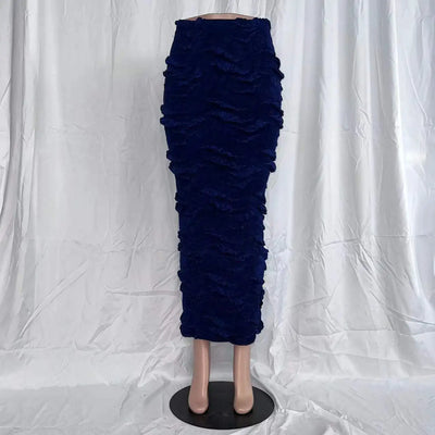 2025 Spring Summer Women Style Women Long Skirts Muslim High Quality Fashion Style Fit High Waist Skirt Plus Size Skirt