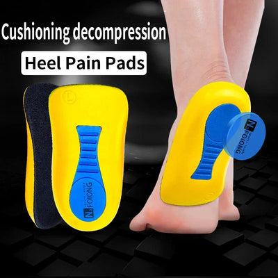 Orthopedic Insoles Plantar Fasciitis Flat Feet Increase Insoles Arch Support Shock Absorption Pain Relief Foot Care Shoe Cushion