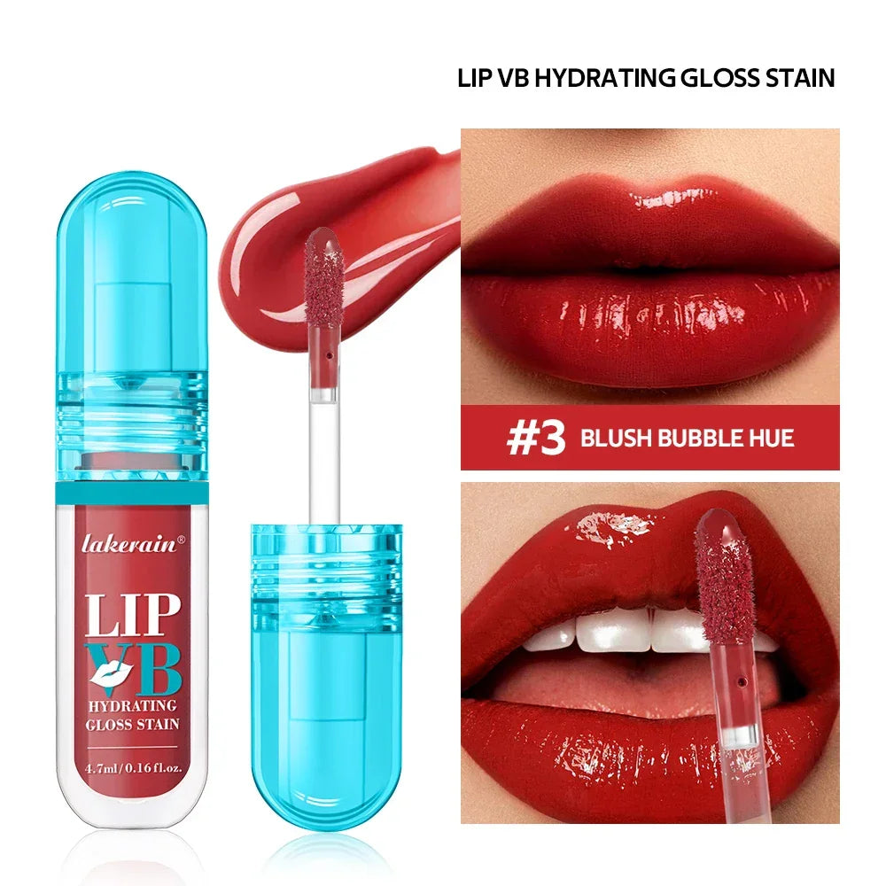 Lip Stain Lip Vb Hydrating Gloss Long-Lasting 12Hr Hydration Vanilla Flavor Moisturize Nourish Soothe Lips Instant Glossy Lipss
