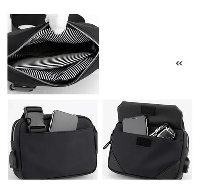 Men's Fashion Small Bag Casual Men Mini Handbags Male Cross Body Shoulder Messenger Bags For Men Purses And Handbags bolasa