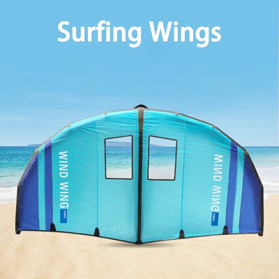 Inflatable Windsurf Wing, Surfboard Wing Paddle Board, Stand Up Wind Surfing Kites Handheld Wing Boards Water Windsurf Wing