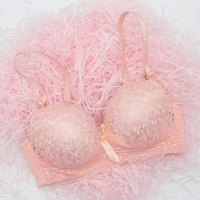 Women Wireless Sexy Bra Set