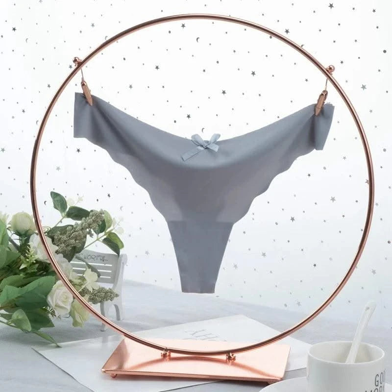 Women's Sexy Thongs G-string Underwear Panties Thin Breathable Low Waist T back Female Seamless Comfortable Thong Lingerie