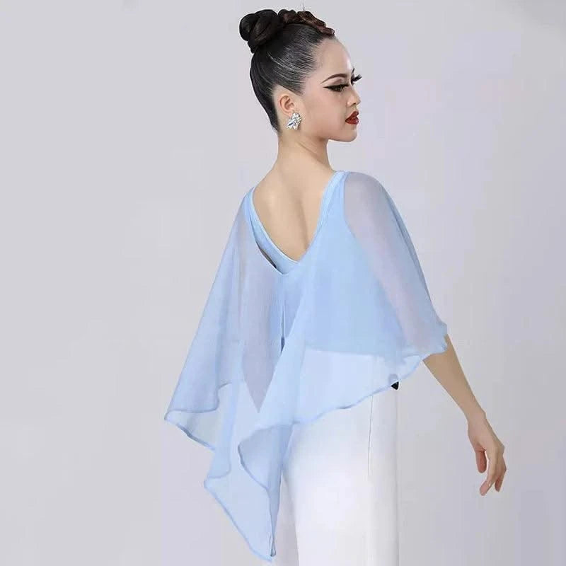 Pink Latin Dance Tops For Women