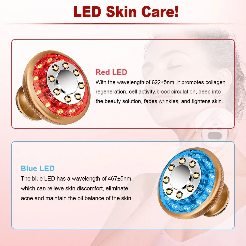 RF Machine Body Ultrasonic Cavitation Anti-cellulite Massager Fat Burning Slimming Infrared Body Contouring Massage