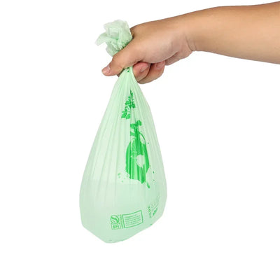 50PCS Biodegradable Pet Poop Bags 8L 10L Compostable Trash Liners for Kitchen Household Dog Cat Waste Eco-Friendly Garbage Bags