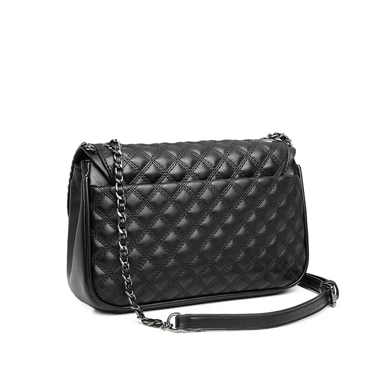 Famous Designer Women's Handbag With Premium Leather, Elegant Messenger Bag For Everyday Use, Classic Luxury Style