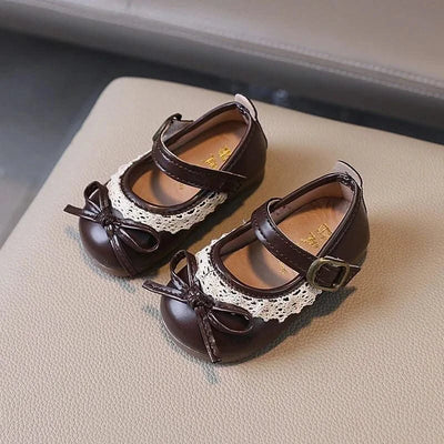 Soft Leather Flat Shoes For Toddlers and Children | Spring Autumn | Princess Casual Walking Shoes | Kids Girls Fashion