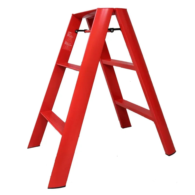 Folding Aluminium Ladders Scaffolding Stool Foldable House Ladder Portable 3 Step Stairs Climbing Multifunction Home Furniture