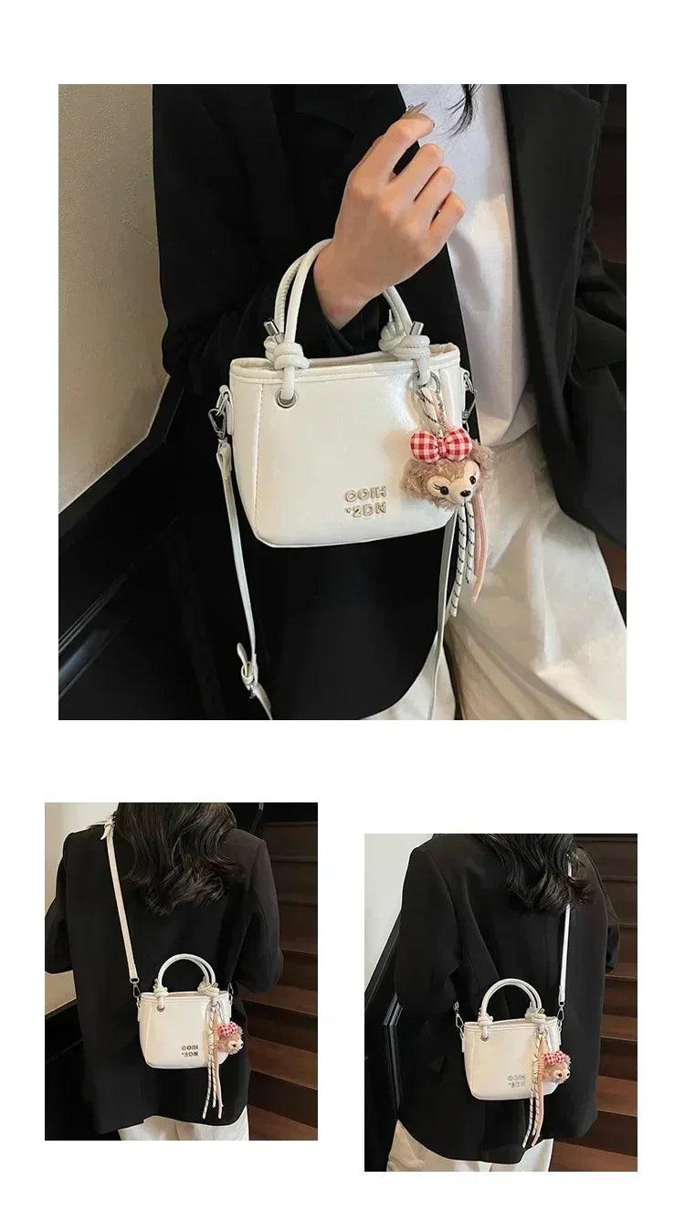 2025 unique women’s handbag designer shoulder purse minimalist bucket & square bag versatile crossbody for work