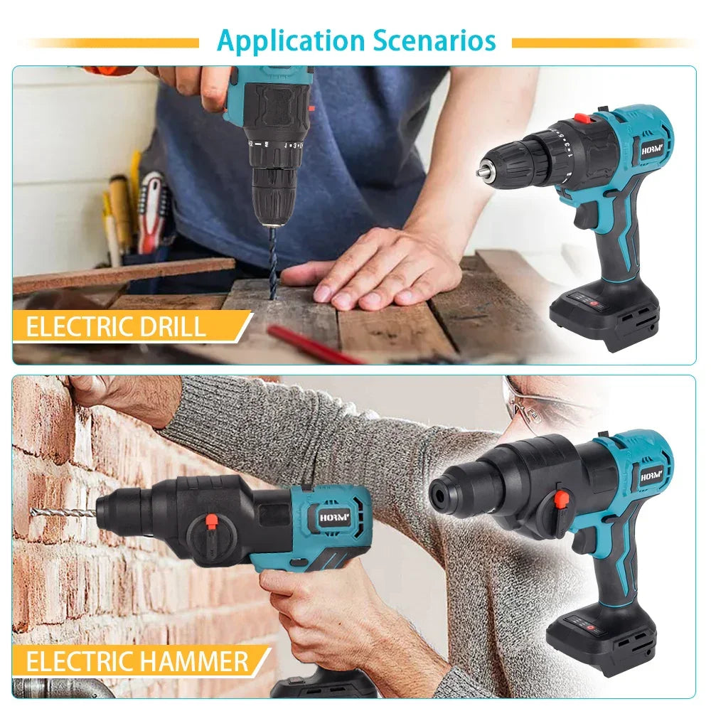 Brushless Electric Treasure Multitool Tools Screwdriver Electric Drill Polisher Reciprocating Saw Polisher Power Accessories