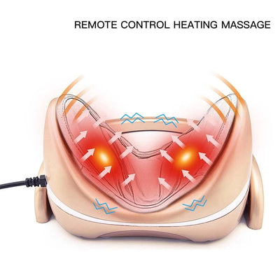 Electric Neck Massager Infrared Heating Airbag Neck Traction Vibration Shoulder Cervical Spine Shoulder Support Massager