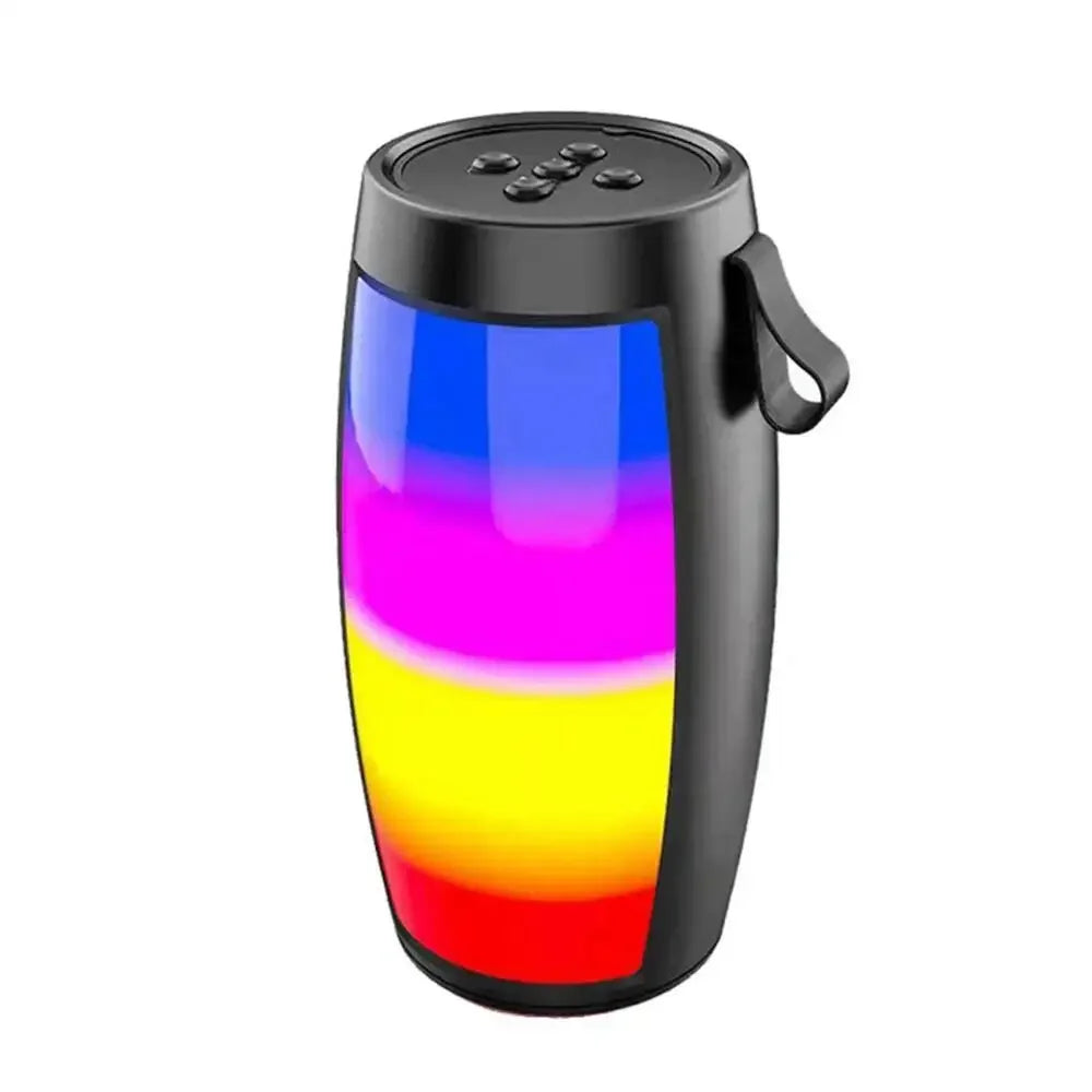 S12 Wireless Bluetooth Speakers Powerful Portable Sound Box Subwoofer Car Audio Bass MP3 Player Sound System LED Lights