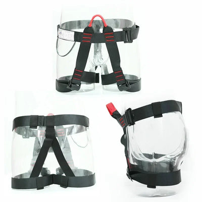 Outdoor Harness Sports Rock Climbing Half-Body Harness Waist Support Safety Belt Aerial Survival Mountain Tools