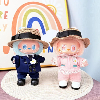 Labubu I II Clothes Pendant Labubu Sitting Baby Clothes Fashion Suit Cute Accessories