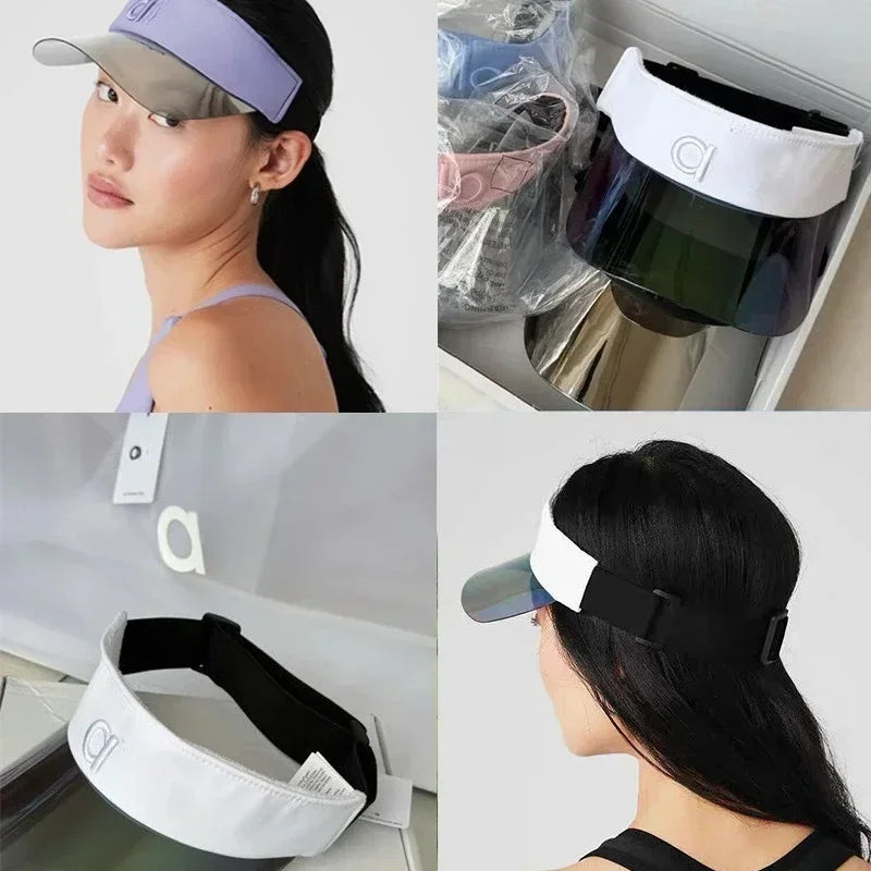 Sun hat sunscreen men and women 2025 summer new couple models outdoor sports anti-ultraviolet topless hat