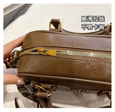 2025Designer Women's Handbag Minimalist Style Shoulder Crossbody Bag Luxury Versatile Bag for Office Party Travel Elegant Ladies