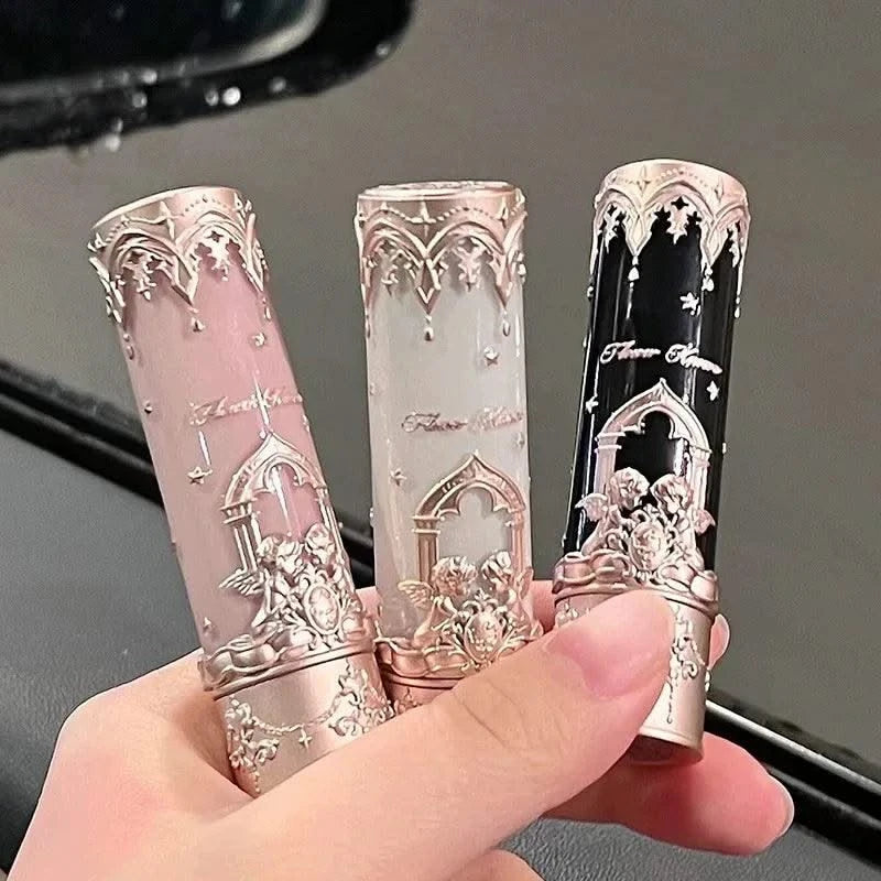 Flower Knows Strawberry Lipstick  Collection Lip Cream Beauty Lip Gloss Lipstick 3.5g