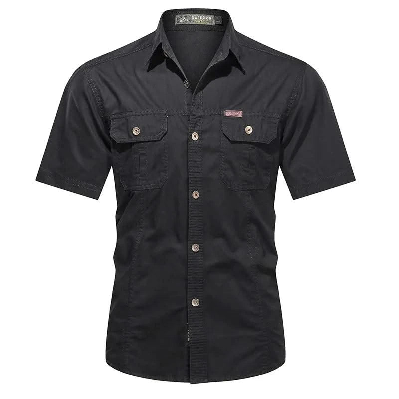 Men's thin short sleeved shirts Summer