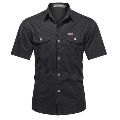 Men's thin short sleeved shirts Summer