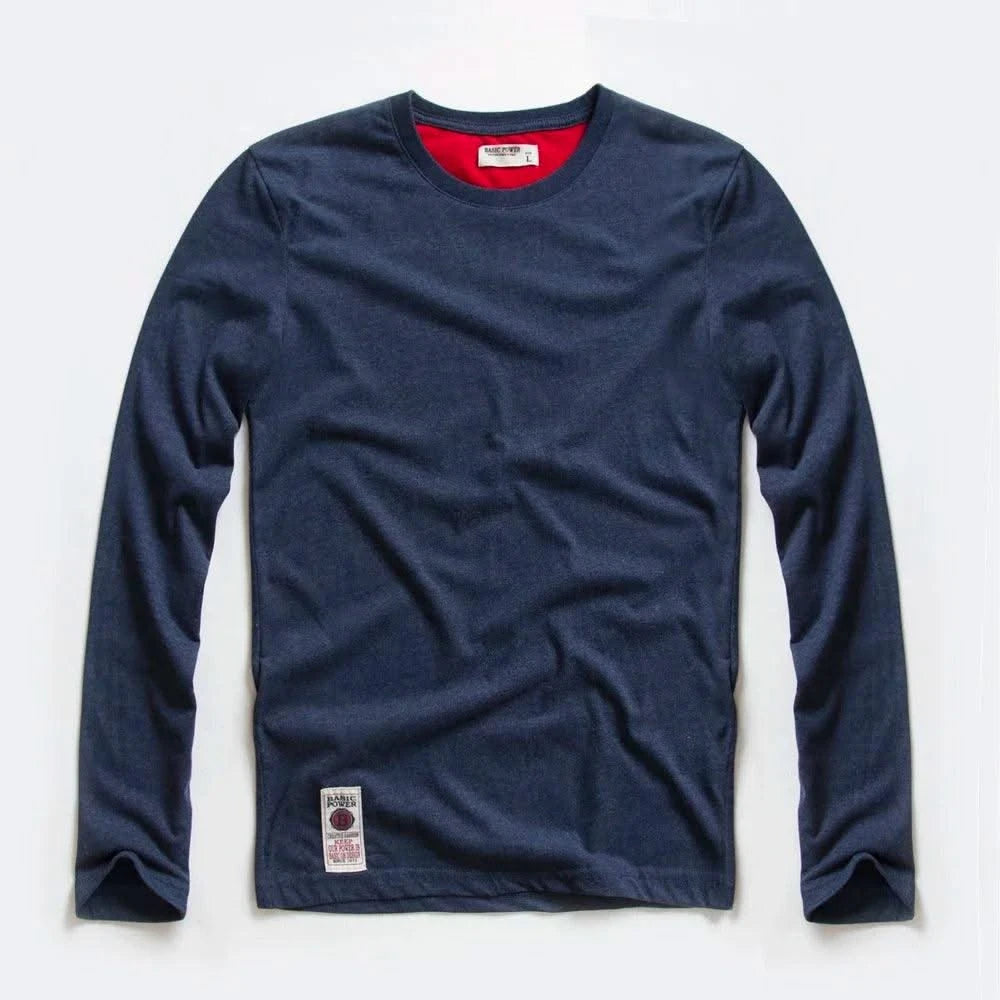 Men's Casual O-neck Long Sleeve T-shirt | Sweatshirt Shirts Tee Tops |Spring, Summer, Autumn, Winter
