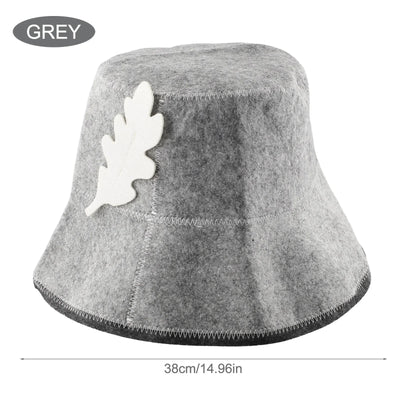 Bath House Kit Fisherman Felt Sauna Hat Fisherman Felt Sauna Hat Free Water Absorption Long Lasting Performance