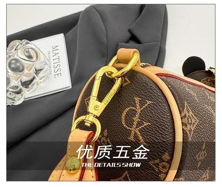 Famous designer popular classic elegant handbags leather ladies crossbody shoulder bag versatile and chic for evening