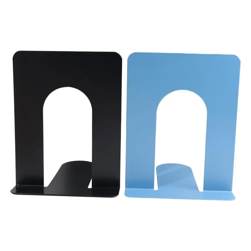 Desktop Organizer L-shaped Desk Bookends Durable INS Iron Book Stand Simple Display Book Support Rack Minimalism