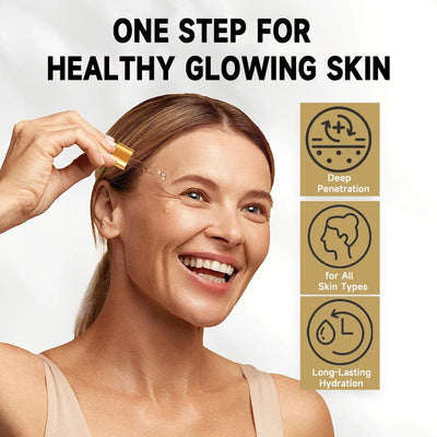 Facial Hexapeptide Anti-Wrinkle Liquid Moisturizing Firming Essence Bright Skin Dark Spot Corrector Face Whitening Serum 2025